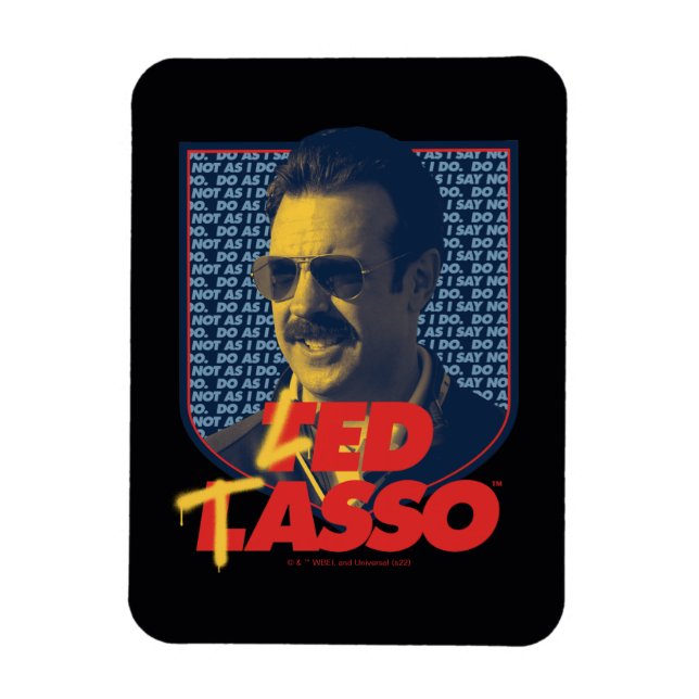 Ted Lasso | Led Tasso Badge Magnet (Vertical)