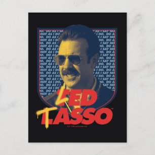 Ted Lasso   Led Tasso Badge Postcard