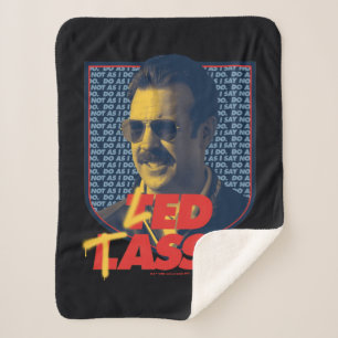 Ted Lasso   Led Tasso Badge Sherpa Blanket
