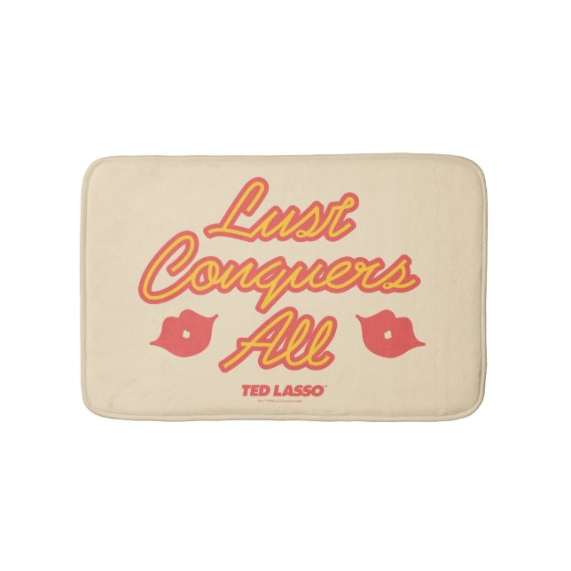 Ted Lasso | Lust Conquers All Bath Mat (Front)