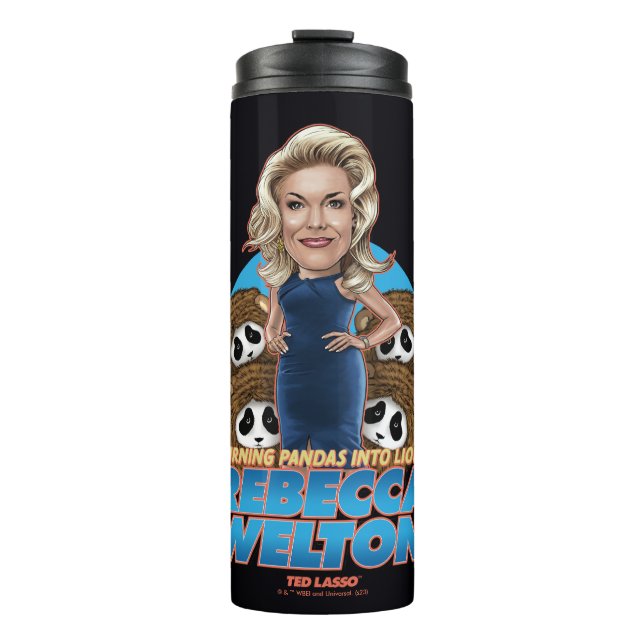 Ted Lasso | Rebecca Welton Bobblehead Thermal Tumbler (Front)