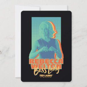 Ted Lasso   Rebecca Welton Boss Lady Graphic Card