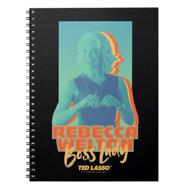 Ted Lasso | Rebecca Welton Boss Lady Graphic Notebook (Front)