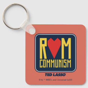 Ted Lasso   Rom Communism Graphic Keychain