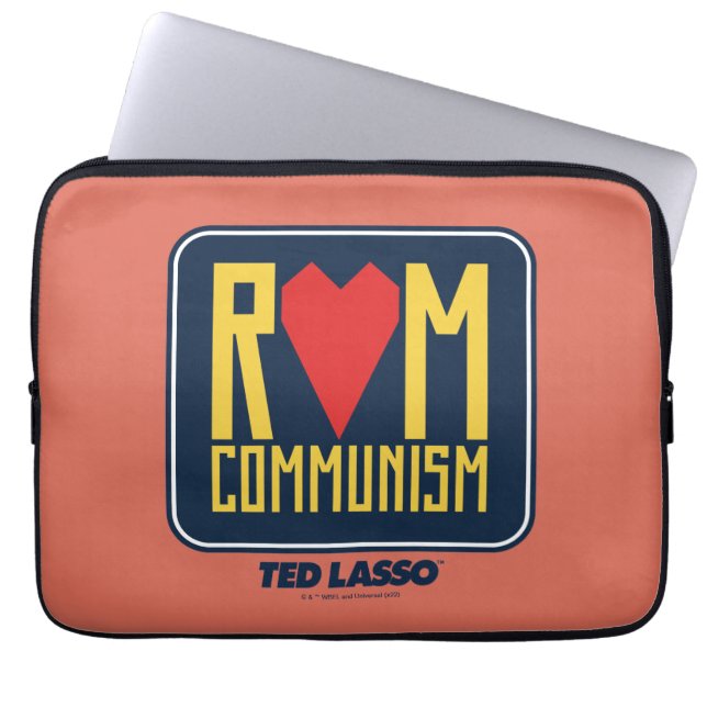 Ted Lasso | Rom Communism Graphic Laptop Sleeve (Front)