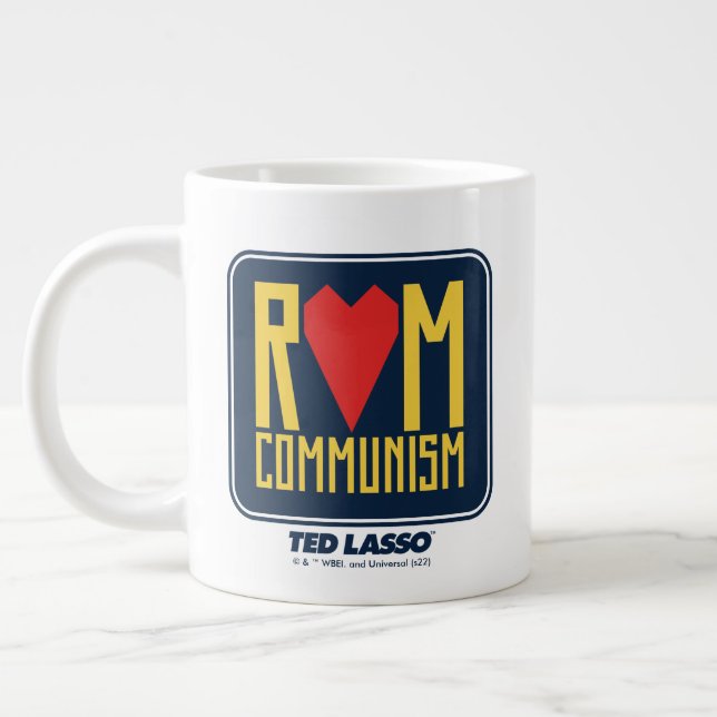 Ted Lasso | Rom Communism Graphic Large Coffee Mug (Left)