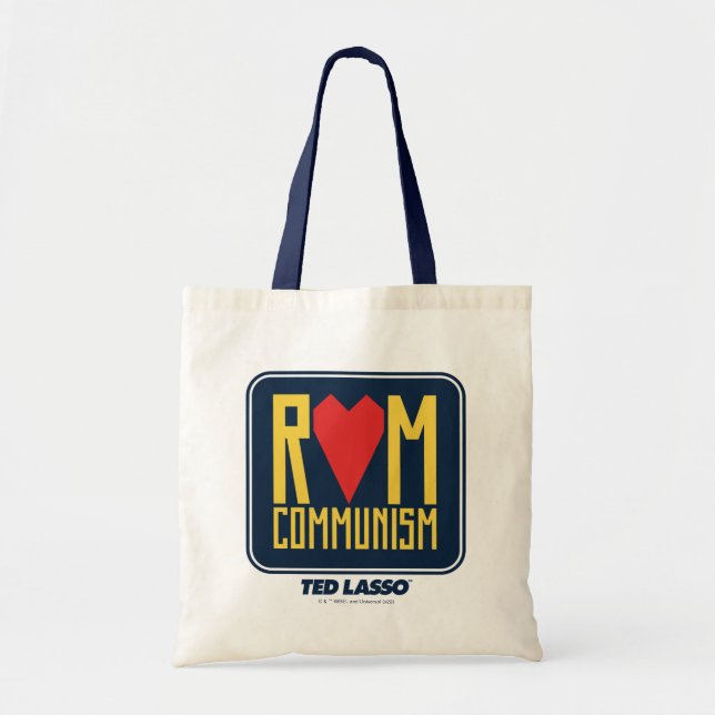 Ted Lasso | Rom Communism Graphic Tote Bag (Front)
