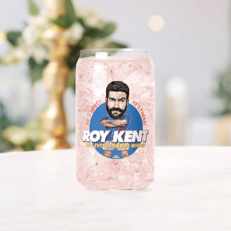 Ted Lasso | Roy Kent Bobblehead Can Glass
