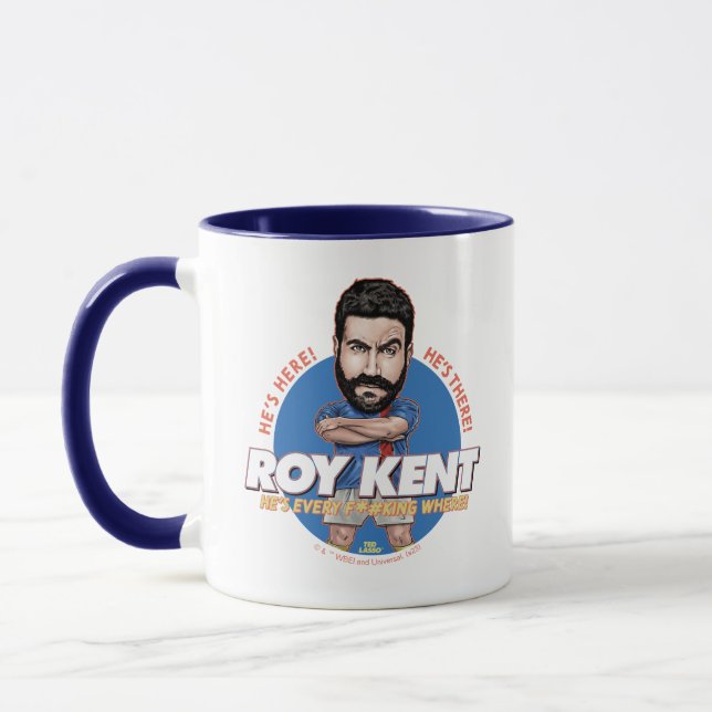 Ted Lasso | Roy Kent Bobblehead Mug (Left)