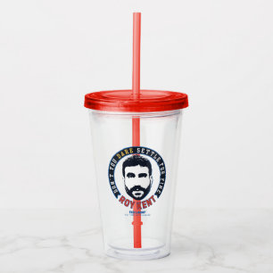 Ted Lasso Roy Kent Don't You Dare Settle Acrylic Tumbler
