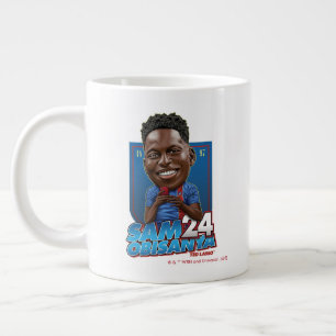 Ted Lasso Sam Obisanya Bobblehead Large Coffee Mug