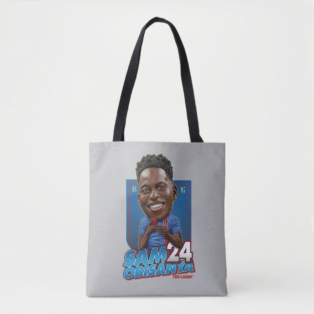 Ted Lasso | Sam Obisanya Bobblehead Tote Bag (Front)