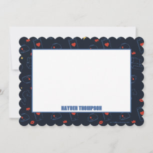 Ted Lasso   Tea and Biscuit Icon Toss Pattern Card