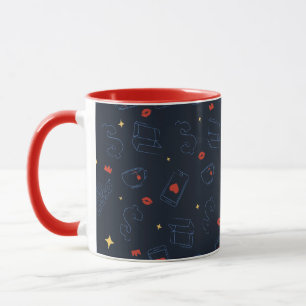 Ted Lasso   Tea and Biscuit Icon Toss Pattern Mug