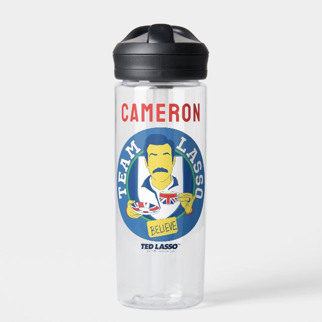 Ted Lasso | Team Lasso Tea  | Add Your Name Water Bottle (Front)