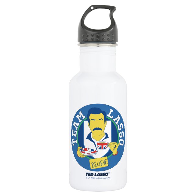 Ted Lasso | Team Lasso Tea Iconic Avatar 532 Ml Water Bottle (Front)
