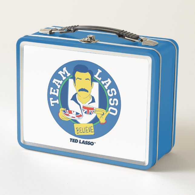Ted Lasso | Team Lasso Tea Iconic Avatar Metal Lunch Box (Front)