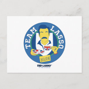 Ted Lasso   Team Lasso Tea Iconic Avatar Postcard