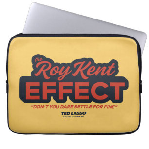 Ted Lasso The Roy Kent Effect Typography Graphic Laptop Sleeve