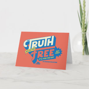 Ted Lasso The Truth Will Set You Free Card