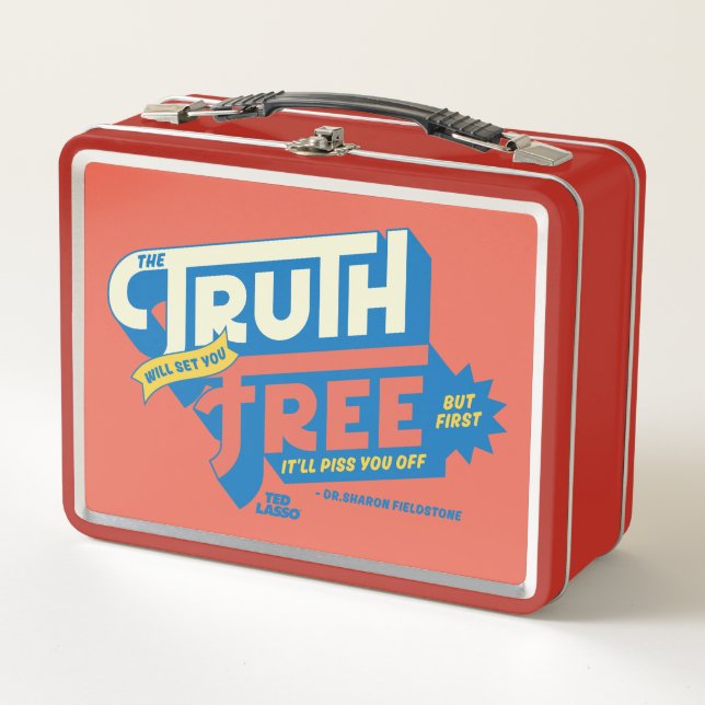 Ted Lasso | The Truth Will Set You Free Metal Lunch Box (Front)