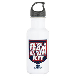 Ted Lasso   We're A Team Typography Graphic 532 Ml Water Bottle