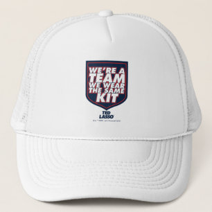 Ted Lasso   We're A Team Typography Graphic Trucker Hat