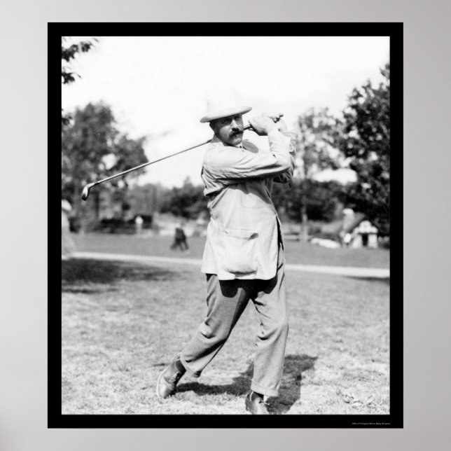 Ted Ray Golf Champion 1914 Poster (Front)