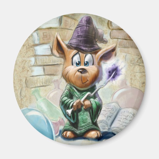 Ted The Sorcerer Supreme Magnet (Front)