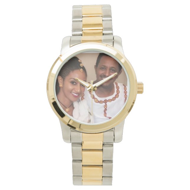 Teddy Afro & his wife Watch (Front)