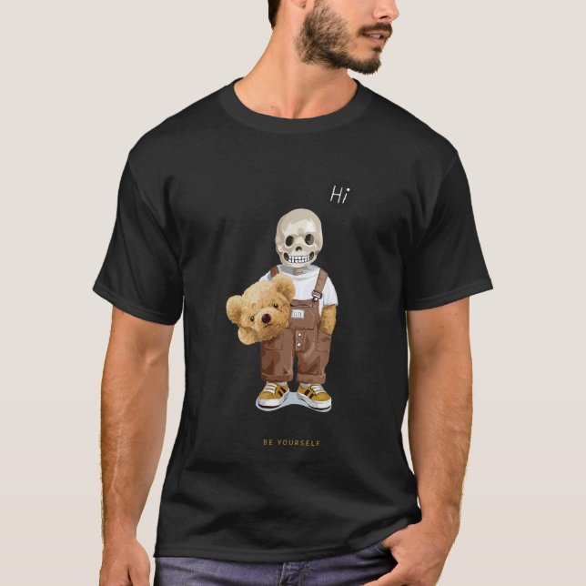 Teddy Be Severed Bear Yourself Head Off Costume Pa T-Shirt (Front)