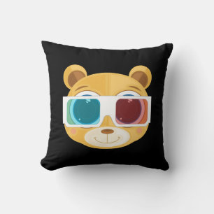 Teddy Bear - 3D Throw Pillow