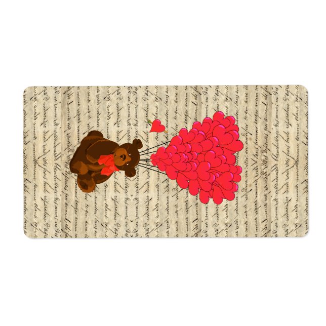 Teddy bear and heart (Front)