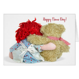 Teddy Bear and Rag Doll Name Day
