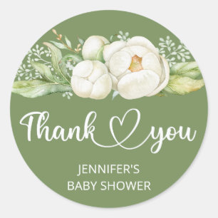 Teddy Bear Baby Bear Baby Shower Classic Round Sticker