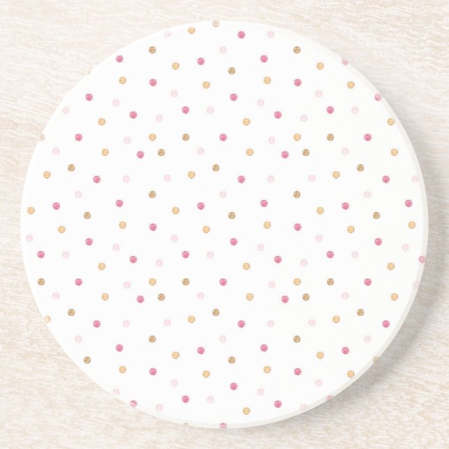 Teddy Bear Baby Bear Baby Shower  Coaster (Front)
