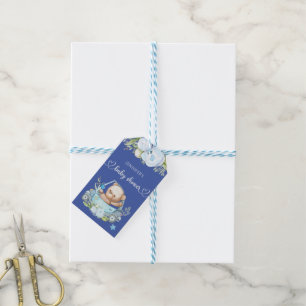 Teddy Bear Baby Bear Baby Shower Gift Tags