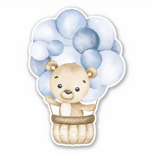 Teddy Bear Baby Bear Cute Animal  Sticker (Front)