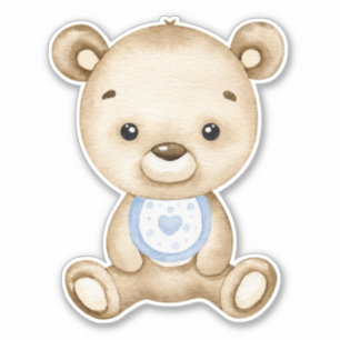 Teddy Bear Baby Bear Cute Animal  Sticker
