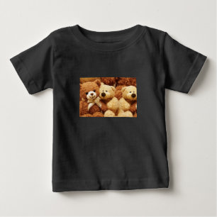 Teddy bear baby jersey t-shirt
