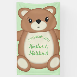 Teddy Bear Baby Shower Banner