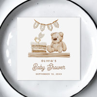 Teddy Bear Baby Shower | Boho Neutral Pastel 