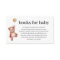 Teddy Bear Baby Shower Books For Baby Insert