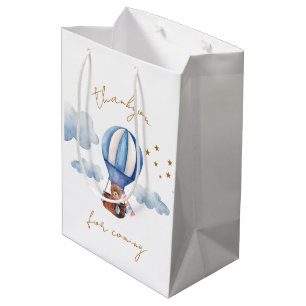 Teddy Bear Baby Shower Medium Gift Bag