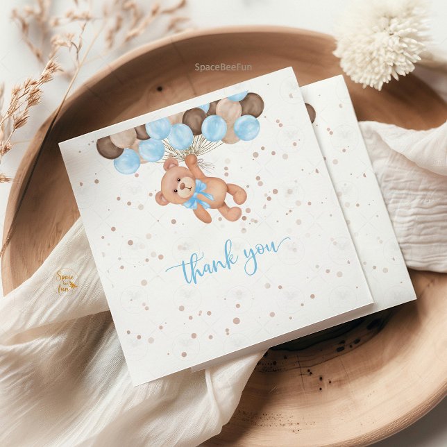 Teddy Bear Baby Shower We can barely wait Napkin (Teddy Bear Baby Shower Napkins, We Can Barely Wait Napkins, Baby Shower Tableware, Bear Themed Napki)
