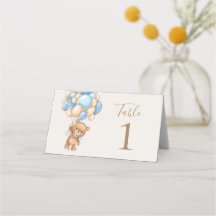 Teddy Bear Balloon Brown