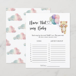 Teddy bear balloons - Name that Baby Song