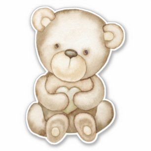 Teddy Bear Bear Bear Mignonne Animal Sticker