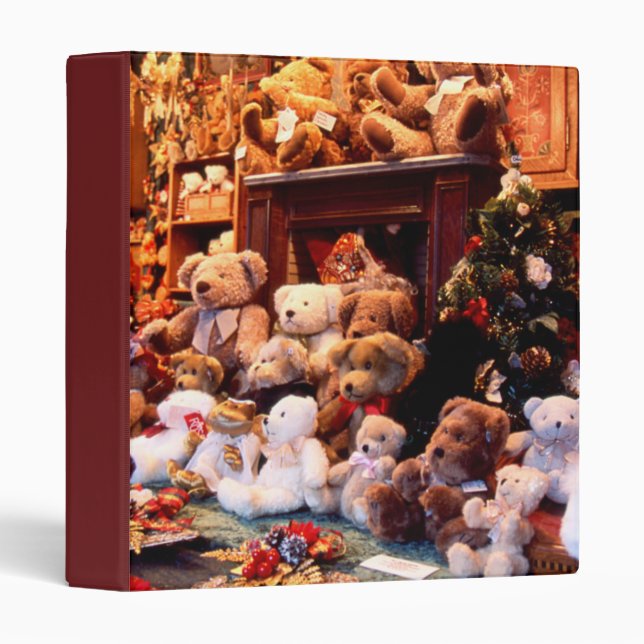 Teddy Bear Binder (Front/Spine)