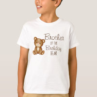 Teddy bear birthday personalized family shirt